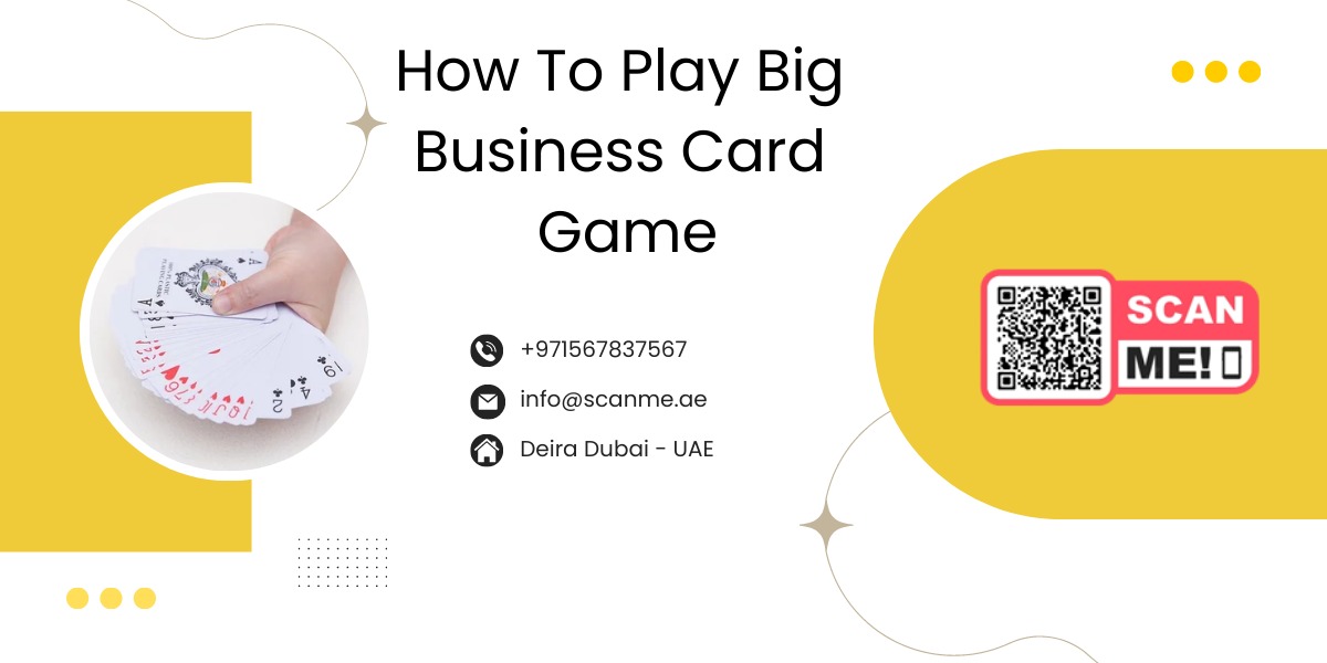 How To Play Big Business Card Game